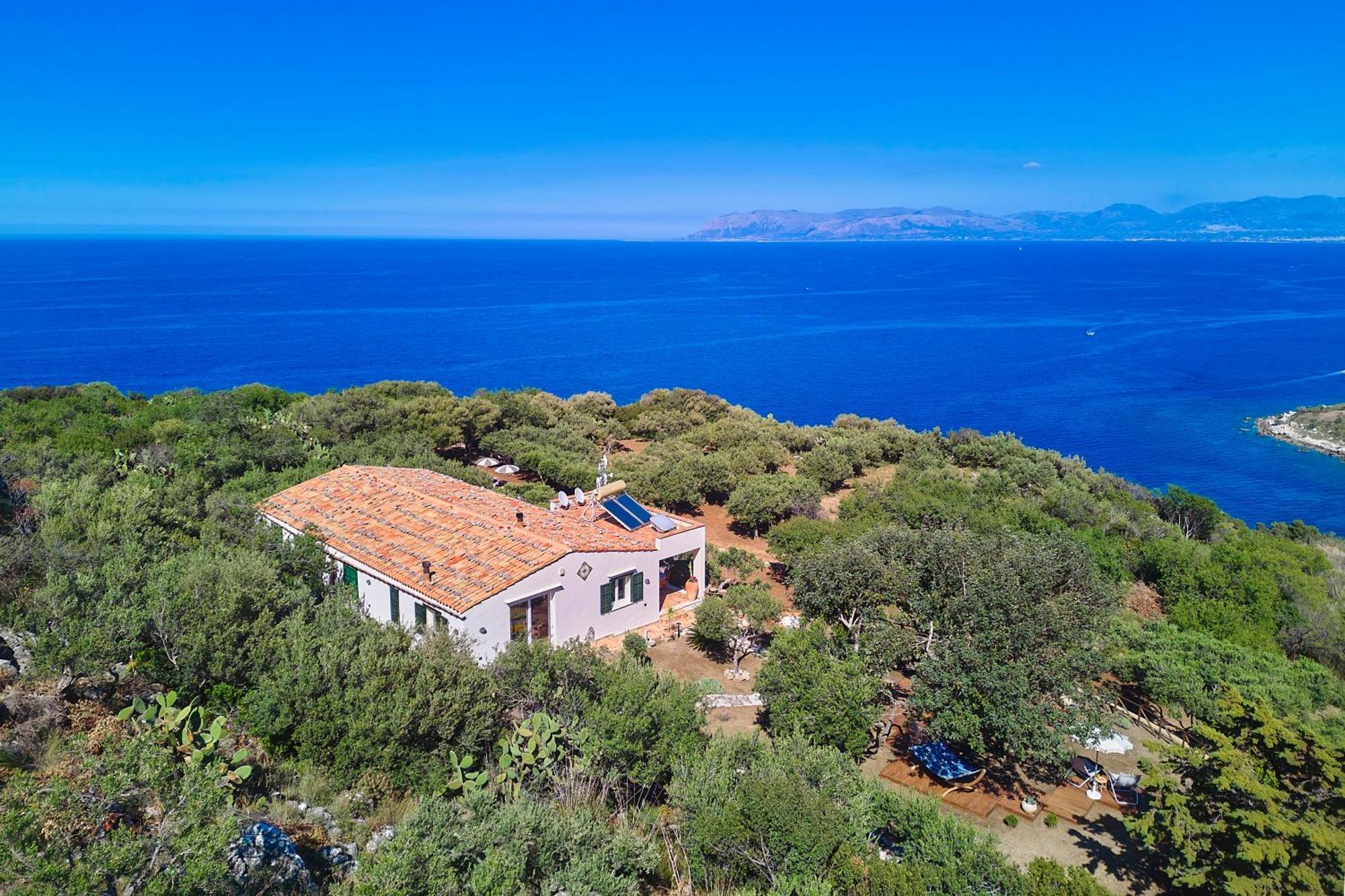 Villa Lo Zingaro - Scopello-Villas Exterior foto